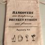 Small Cotton Hangover Recovery Kit Bags Image 3