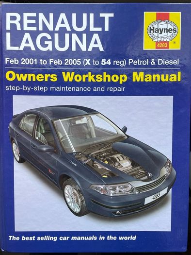 Renault Laguna Hanes Owners Manual