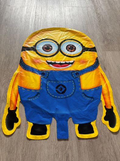 Spiderman Bluey minions  stitch foil balloons with stick