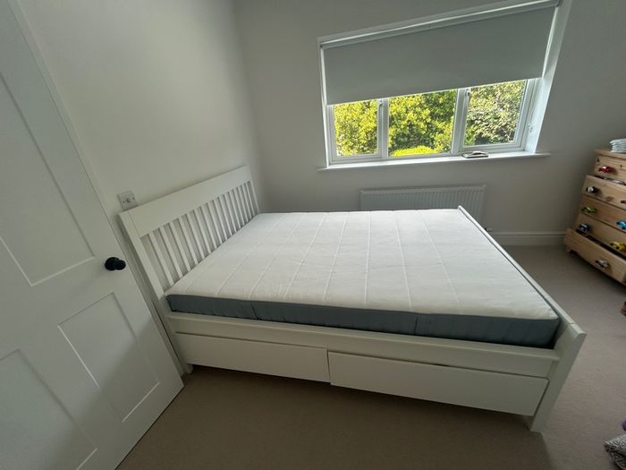 IKEA Idanas double bed frame