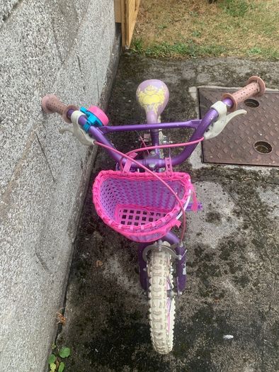 Purple Princess Kids Bike