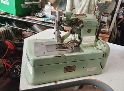 Vintage Reece Industrial Sewing Machine