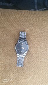 Vintage Seiko Men's SNE166 Two Tone solar watch
