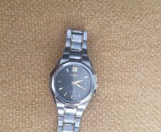 Vintage Seiko Men's SNE166 Two Tone solar watch