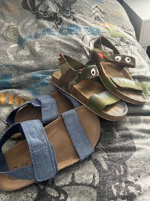 Next cork sandals size 12 baby