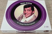 Dean Martin - 61 Great Performances. 2 CD Boxset. Mint condition