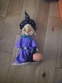 Halloween witch dec