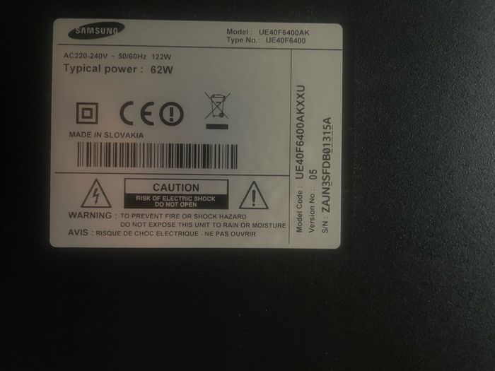samsung 40 inch 3D TV