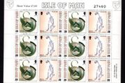 1993 Isle of Man Europa (Contemporary Art by Bryan Kneale) Commemorative Stamp Sheetlet Mint Never Hinged (MNH)