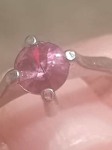 Amethyst Sterling Silver Ring and Matching earrings