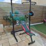 Squat Rack + weights and bench Image 4
