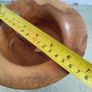 Beautiful  handmade wood turning. wood bowl has natural knot inside the bowl excellent condition Image 2