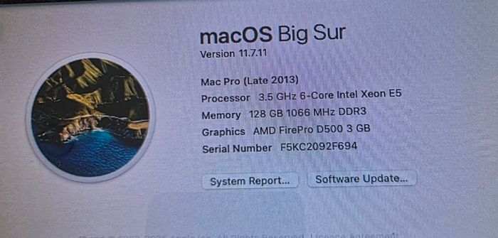 Apple Mac Pro (Late 2013)