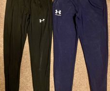 Two Under Armour Tracksuit Bottoms