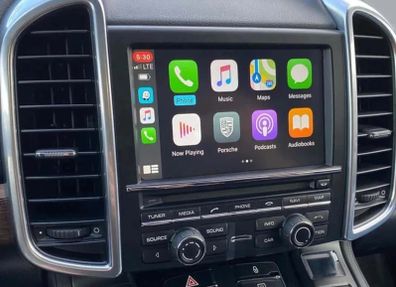Porsche Factory Apple CarPlay & Android Auto activation