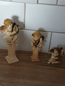 Set of 3 Vintage Cherubs