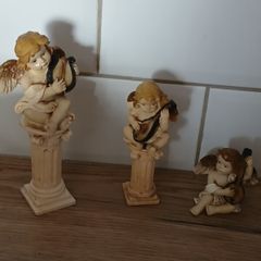 Set of 3 Vintage Cherubs