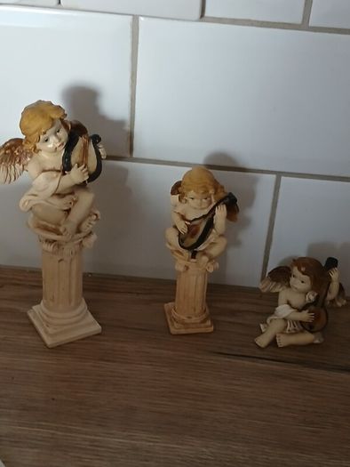 Set of 3 Vintage Cherubs