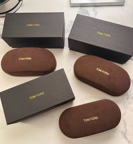 3 Tom Ford Sunglasses boxes and cases