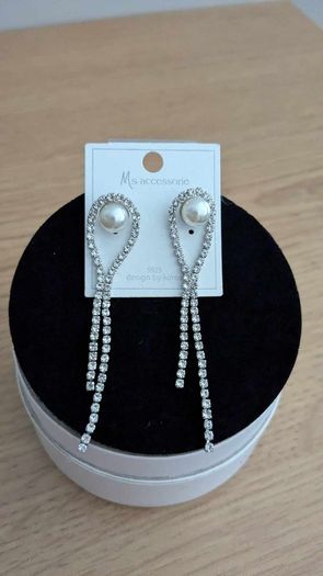 earrings silver set of 3