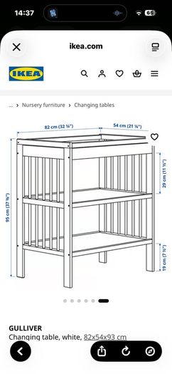 Gulliver Baby Changing Table