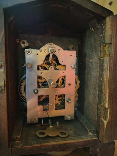 Antique German Badische Mantel Clock