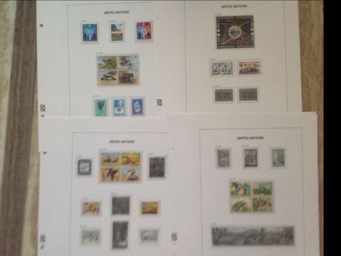 Stamp collection United Nations Vienna