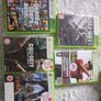 Xbox360. console, official steering wheel + games Image 3