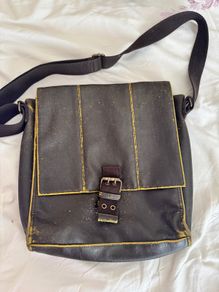 Etam grunge messenger bag