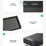 Ugreen USB 3.0 (UASP) SATA SSD/HDD 3.5"/2.5" External Enclosure Case/Caddy with Automatic Sleep Mode (UK Plug) (Brand New/Warranty) Image 6