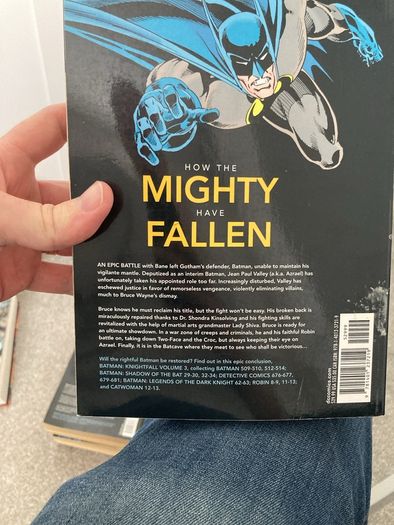 Batman Knightfall volumes 1-3