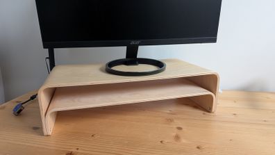 Laptop stand and Monitor stand IKEA