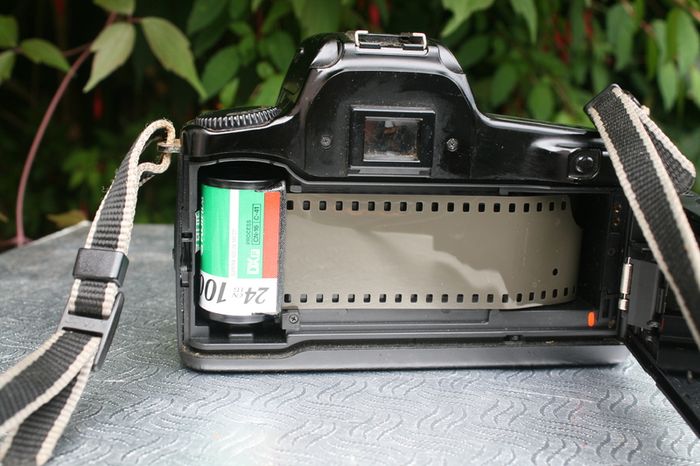 Canon EOS 1000f with 28-80mm Canon EF zoom lens