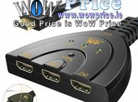 main image for ad HDMI 4K 3 Port Switch Splitter Hub Box for PS3 Xbox HDTV