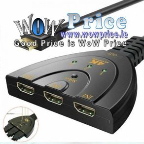 HDMI 4K 3 Port Switch Splitter Hub Box for PS3 Xbox HDTV