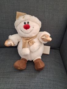 Christmas musical soft toy.