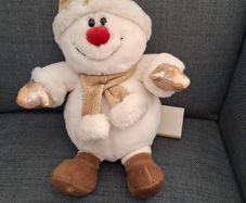 Christmas musical soft toy.