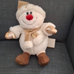 Christmas musical soft toy.