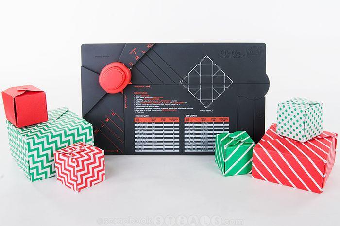 We Are Memory Keepers - Gift Box Punch Board