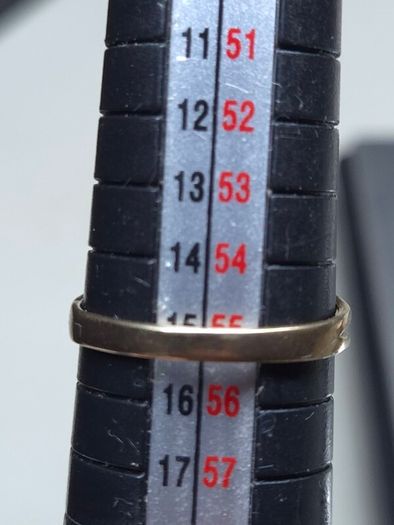 Vintage 14ct Gold Red Stone Ring Size 55 Dublin Hallmarked