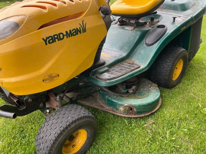 yardman ride on mower