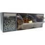 Wall Storage Tubs Plastic Box Tilt Bins Locking Bar Parts Van Tools Boxes Grey Image 2