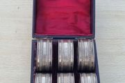 6 Edwardian Napkin Rings