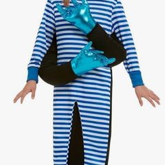 smiffys alien abduction / carry me / lift me up  costume 4-7yrs old