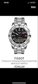 Tissot T Touch Expert II Titanium Watch