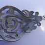 Vintage Sterling Silver 925 Pendant and Necklace length 16" - 5,95g Image 3