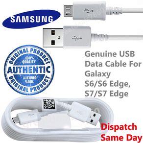 Original Genuine Samsung Micro Usb Charging Sync Data Cable For Galaxy S4 S5 S6 Edge Note