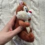 Disney Dale Mini Bean Bag Small Plush Animal Chipmunk Used PLease look at the pictures Image 4