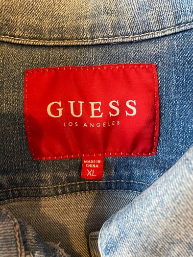 women denim vest / jacket Guess size XL