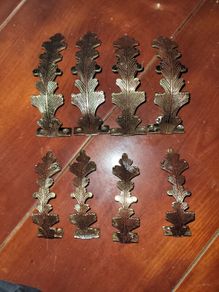 Antique Solid Brass Curtain Holdbacks